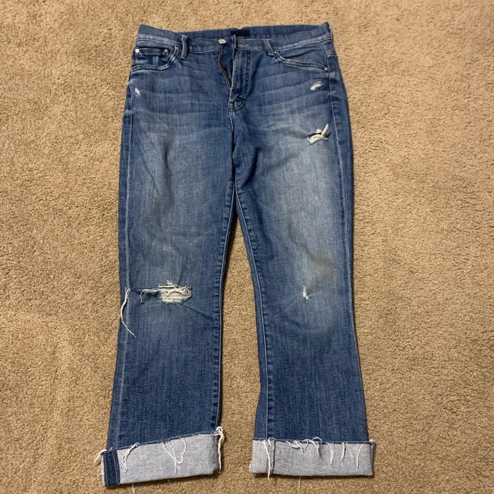 Mother Size 29 cropped jeans